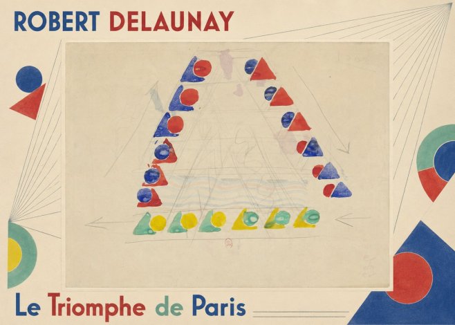 Robert Delaunay Le Triomphe De Paris II No2 - Affiche