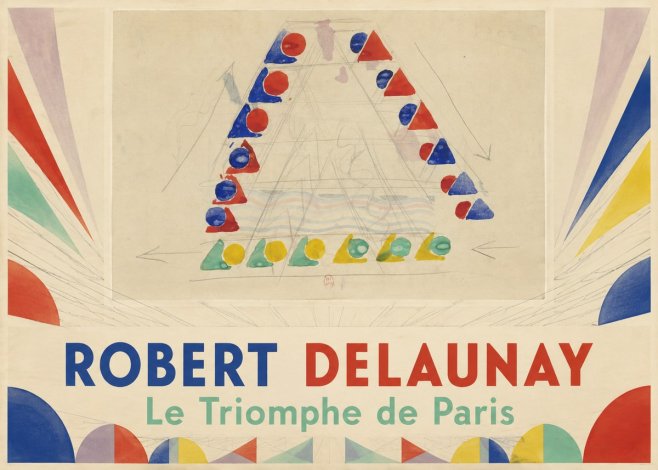 Robert Delaunay Le Triomphe De Paris II No4 - Affiche