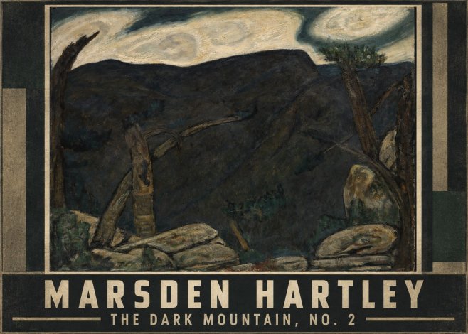 Marsden Hartley The Dark Mountain, No. 2 No1 - Affiche