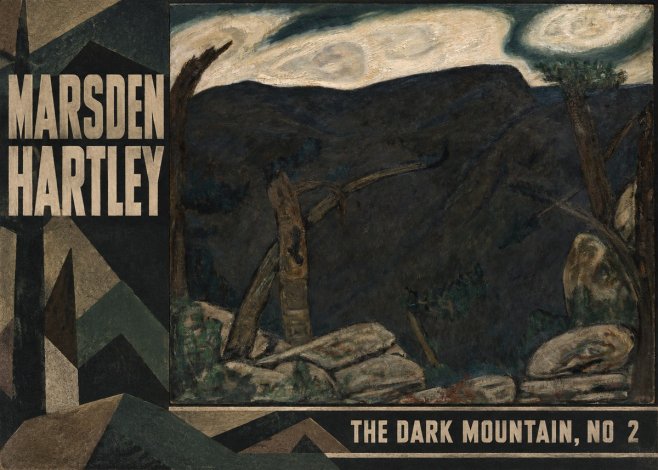 Marsden Hartley The Dark Mountain, No. 2 No2 - Affiche
