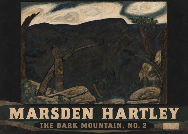 Marsden Hartley The Dark Mountain, No. 2 No6 - Affiche