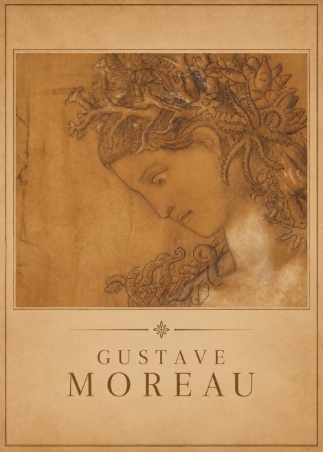 Gustave Moreau Head of a Woman No2 - Affiche