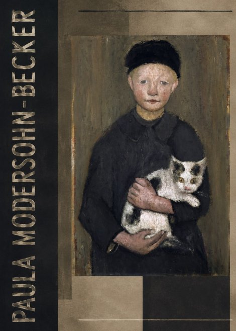 Paula Modersohn-Becker Girl with Cat No2 - Affiche