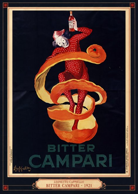 Leonetto Cappiello Bitter Campari I No1 - Affiche