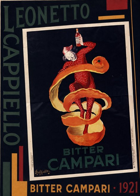 Leonetto Cappiello Bitter Campari I No4 - Affiche