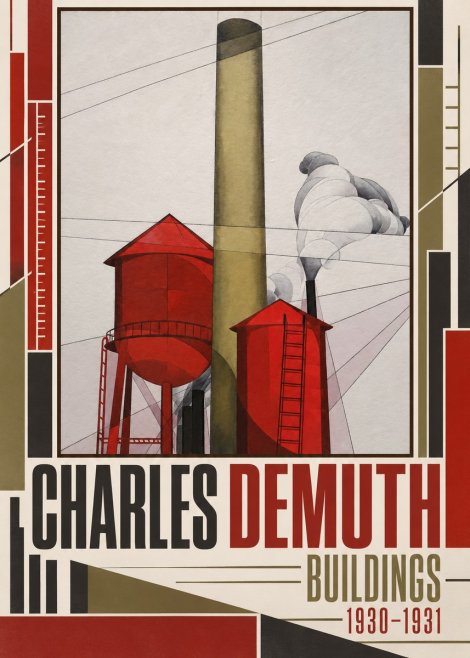 Charles Demuth Buildings No5 - Affiche