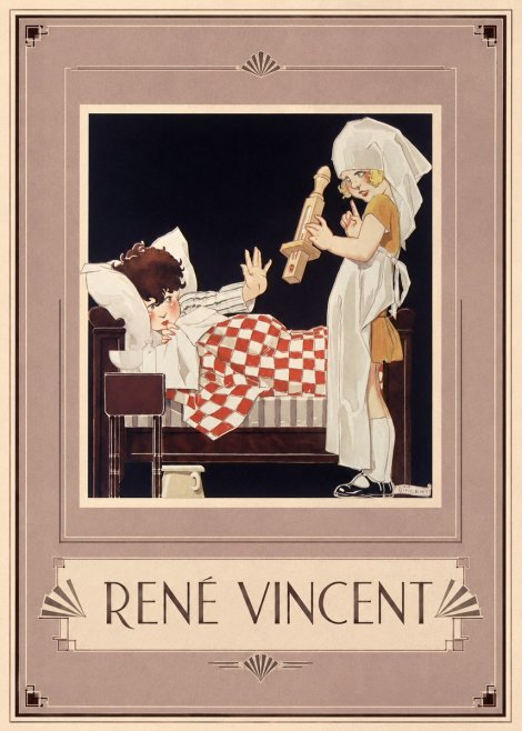 René Vincent The Little Patient No1 - Affiche