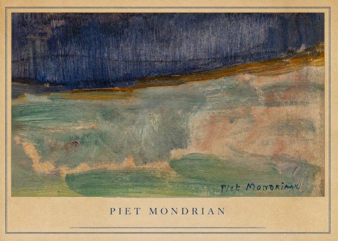 Piet Mondrian Piet Mondrian No2 - Affiche
