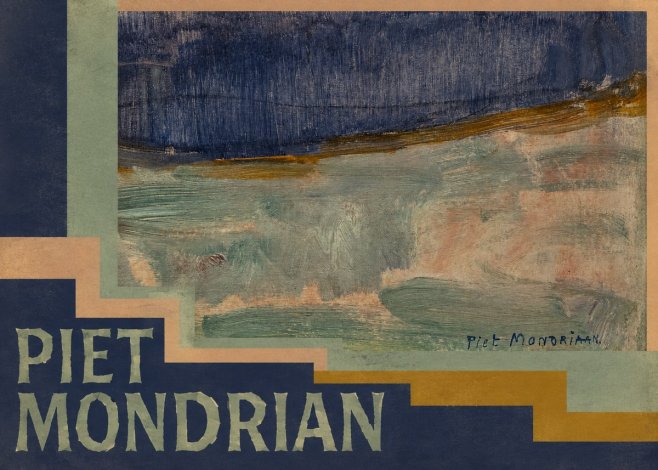 Piet Mondrian Piet Mondrian No4 - Affiche