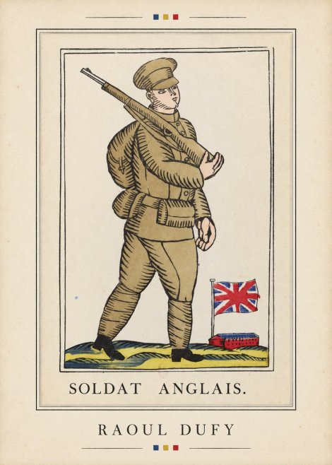 Raoul Dufy Soldat Anglais. No4 - Affiche