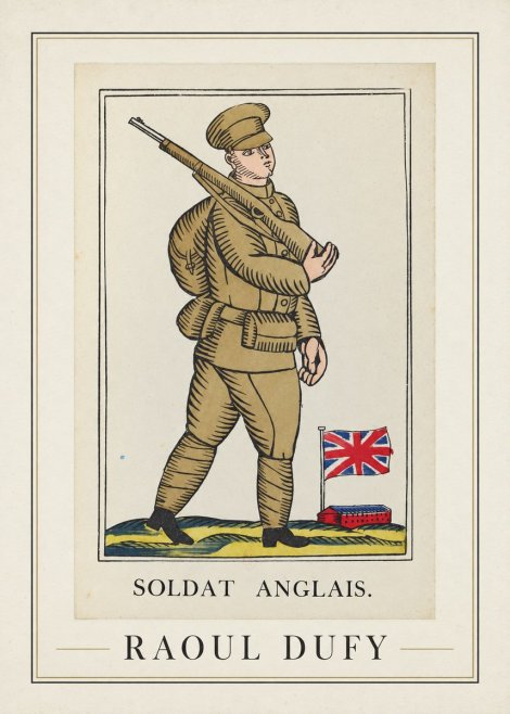 Raoul Dufy Soldat Anglais. No5 - Affiche