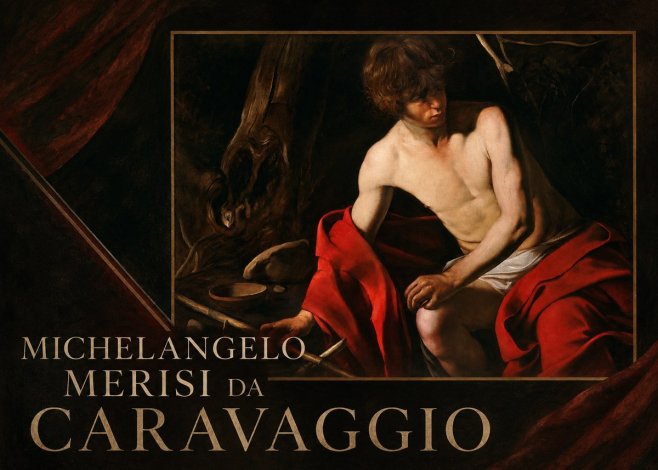 Michelangelo Merisi da Caravaggio John the Baptist (Youth with a Ram) No2 - Affiche