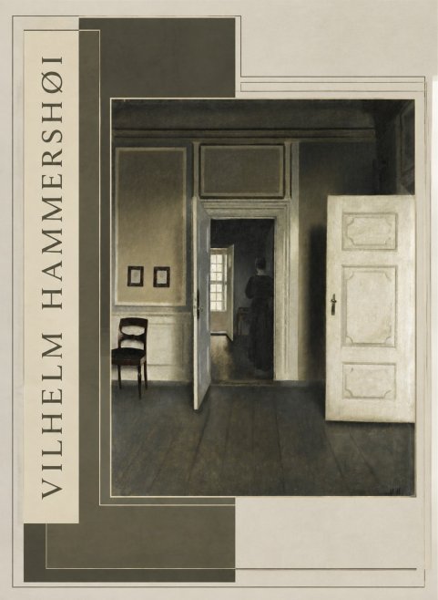 Vilhelm Hammershøi Interior, Strandgade 30 I No2 - Affiche