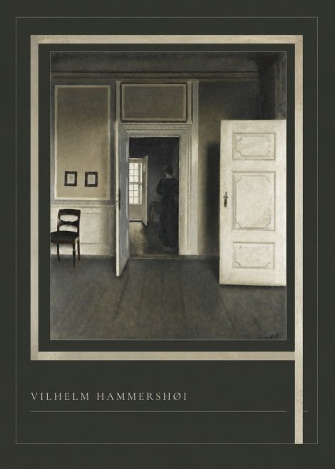 Vilhelm Hammershøi Interior, Strandgade 30 I No3 - Affiche