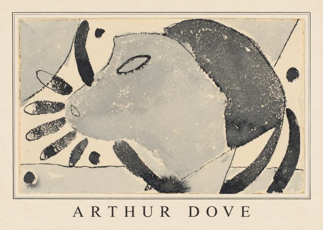 Arthur Dove Head No3 - Affiche
