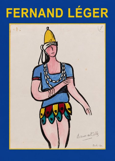 Fernand Léger Danse Rituelle No1 - Affiche