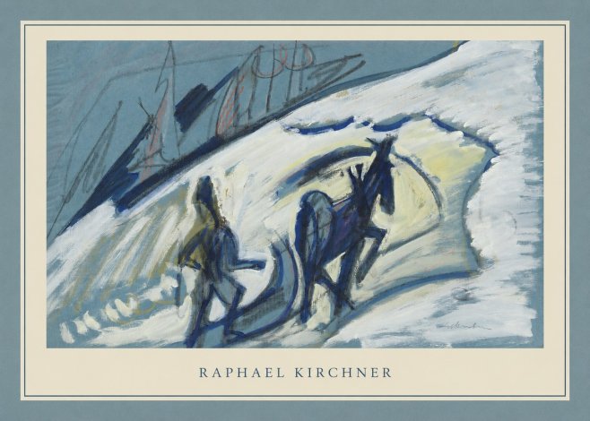 Raphael Kirchner Winter Sleigh Ride No4 - Affiche