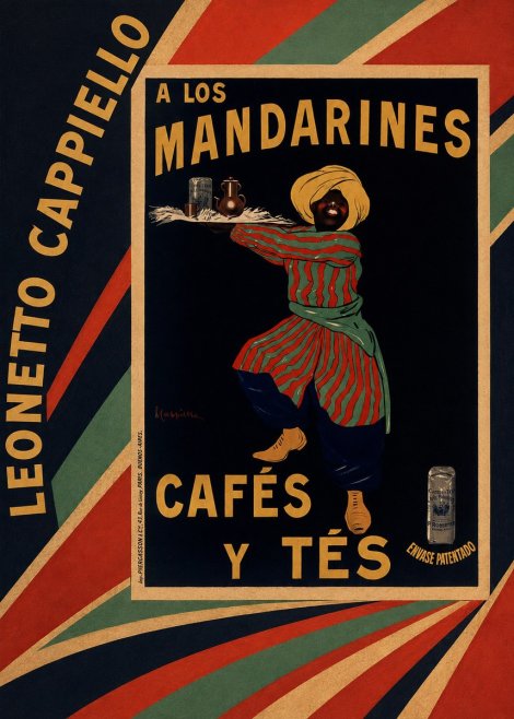 Leonetto Cappiello A Los Mandarines No5 - Affiche