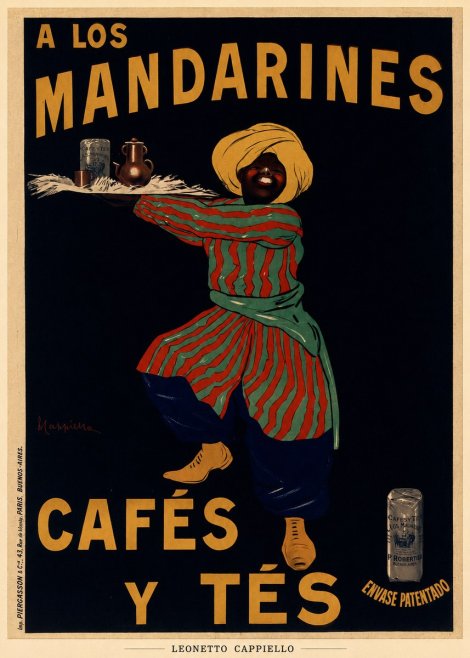 Leonetto Cappiello A Los Mandarines No6 - Affiche