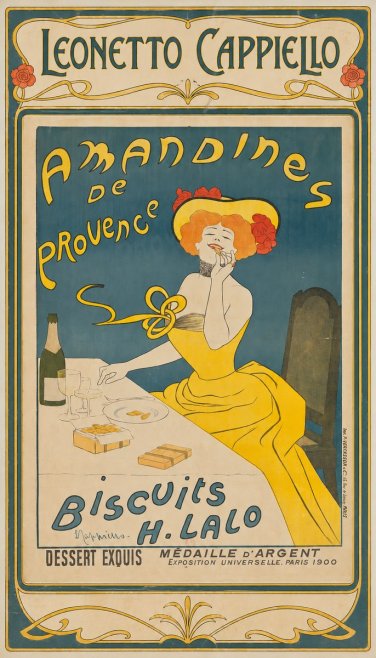 Leonetto Cappiello Amandines De Provence Biscuits H. Lalo II No1 - Affiche