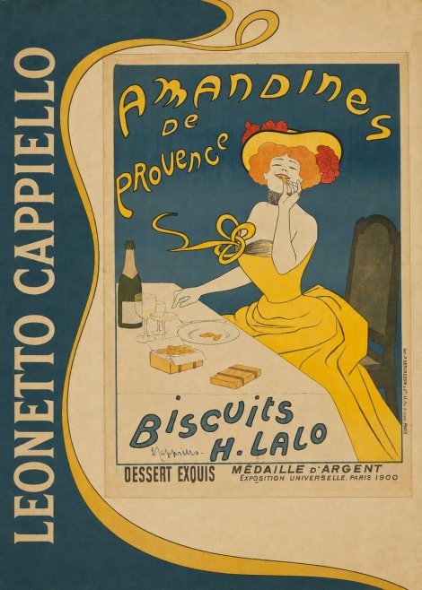 Leonetto Cappiello Amandines De Provence Biscuits H. Lalo II No2 - Affiche
