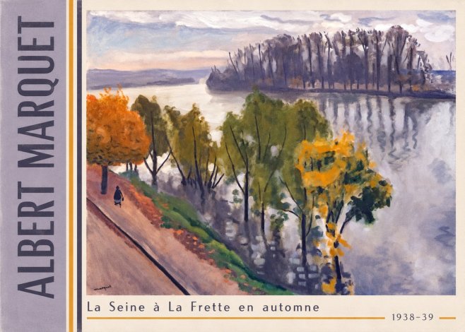 Albert Marquet La Seine À La Frette En Automne No2 - Affiche