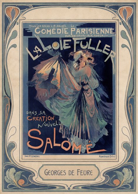 Georges de Feure Salomé II No1 - Affiche