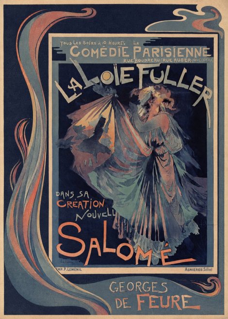 Georges de Feure Salomé II No3 - Affiche
