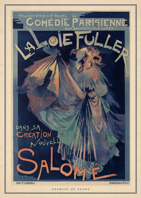 Georges de Feure Salomé II No4 - Affiche