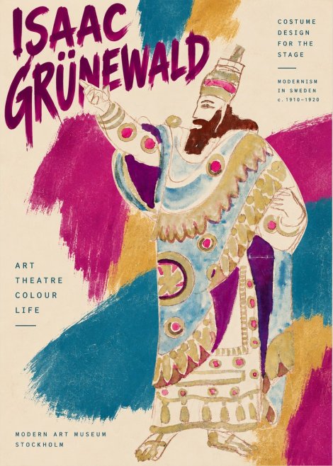 Isaac Grünewald The Theatre Lives No2 - Affiche