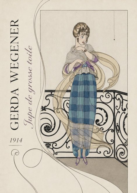 Gerda Wegener Jupe De Grosse Toile No2 - Affiche