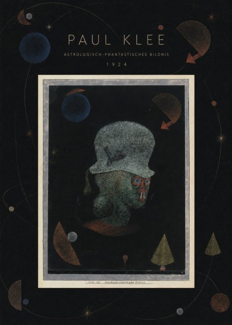Paul Klee Astrologisch-phantastisches Bildnis No6 - Affiche