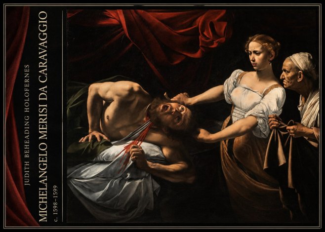 Michelangelo Merisi da Caravaggio Judith Beheading Holofernes II No3 - Affiche