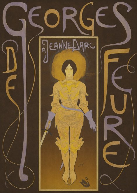 Georges de Feure À Jeanne D'arc No5 - Affiche