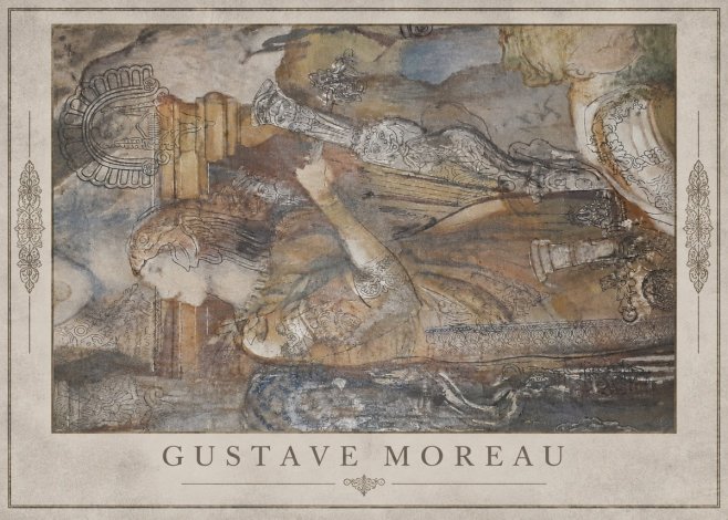 Gustave Moreau Study for the Triumph of Death No3 - Affiche
