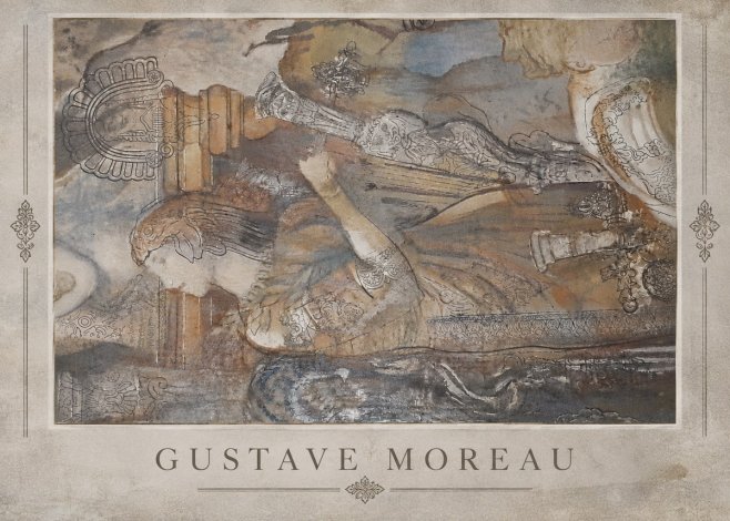 Gustave Moreau Study for the Triumph of Death No5 - Affiche