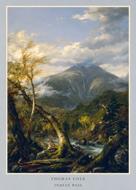 Thomas Cole Indian Pass I No3 - Affiche