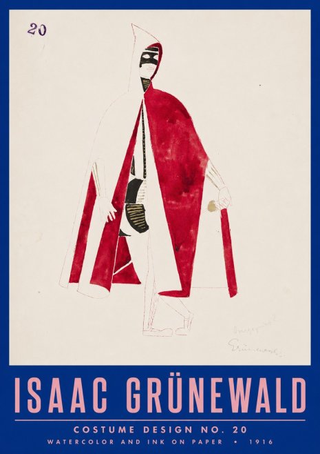 Isaac Grünewald Costume Design No. 20 No3 - Affiche