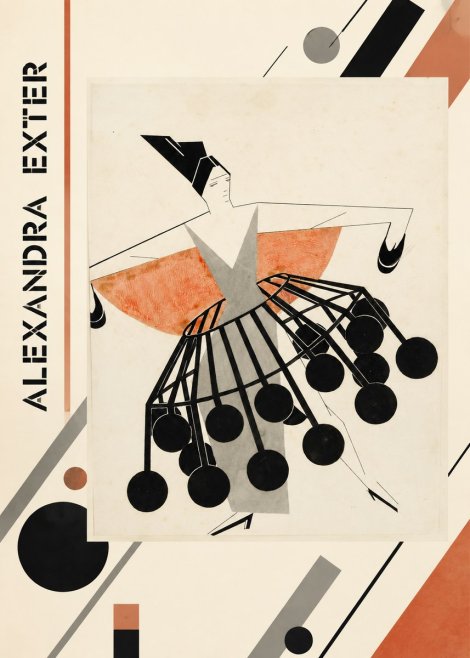Alexandra Exter Avant-garde Costume Design No2 - Affiche