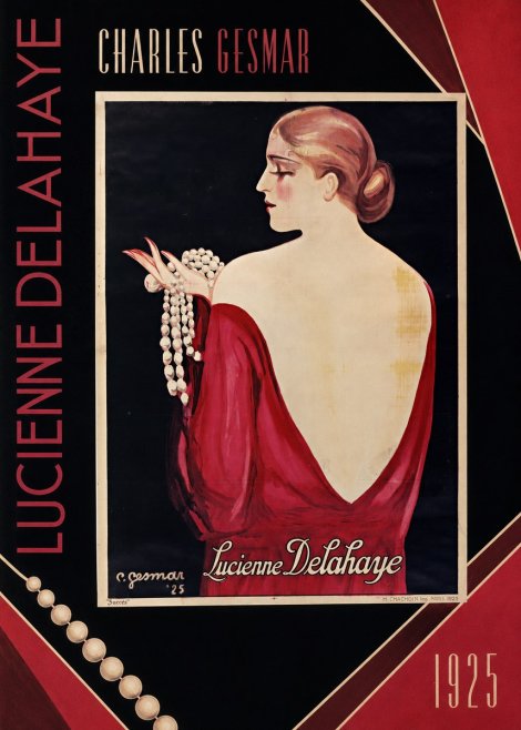 Charles Gesmar Lucienne Delahaye No6 - Affiche