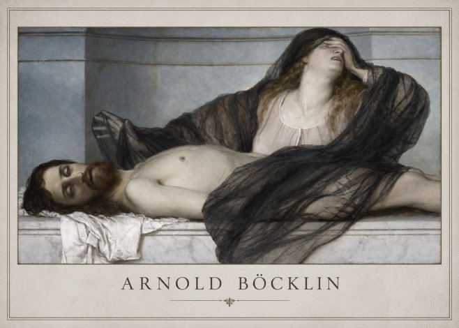 Arnold Böcklin Marie Magdalene No1 - Affiche