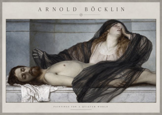 Arnold Böcklin Marie Magdalene No3 - Affiche