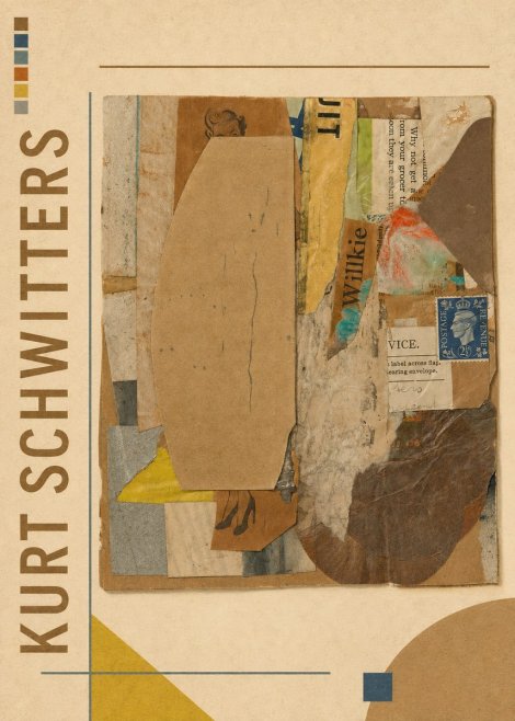 Kurt Schwitters Abstract Merz Collage No1 - Affiche