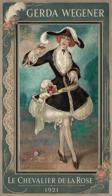 Gerda Wegener Le Chevalier De La Rose No1 - Affiche