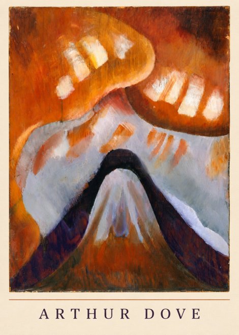 Arthur Dove Snowstorm No6 - Affiche