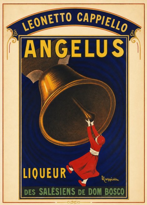 Leonetto Cappiello Angelus No3 - Affiche