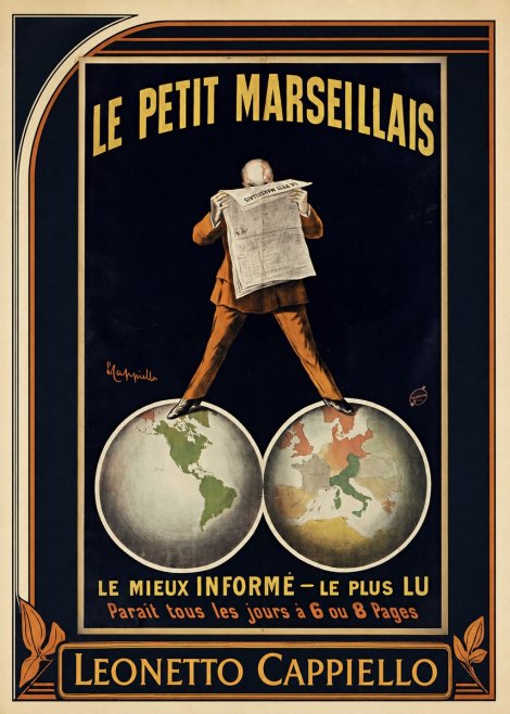 Leonetto Cappiello Le Petit Marseillais No1 - Affiche