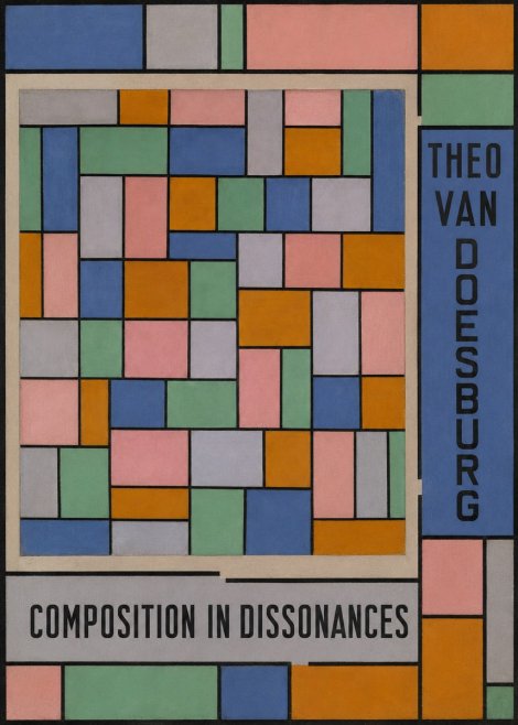 Theo van Doesburg Composition in Dissonances No6 - Affiche