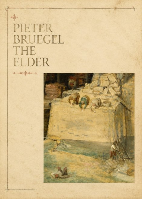 Pieter Bruegel Figures on the Embankment No4 - Affiche