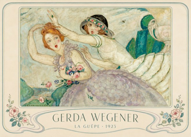 Gerda Wegener La Guêpe No3 - Affiche